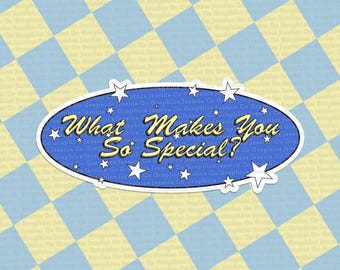 Pegatina inspirada en Fall Out Boy de W.A.M.S. Pop Punk Elder Emo FOB Folie A Deux