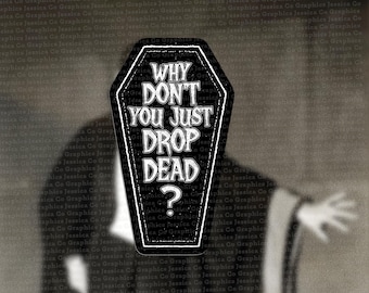 Un poco menos de dieciséis velas Fall Out Boy Pegatina inspirada en el terror Pop Punk Elder Emo FOB Halloween