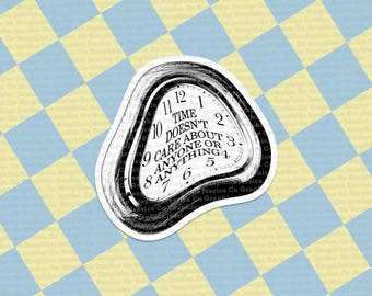 Pegatina inspirada en Fall Out Boy de Clock Coffee's For Closers
