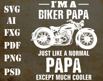 Free Free Biker Papa Svg 895 SVG PNG EPS DXF File