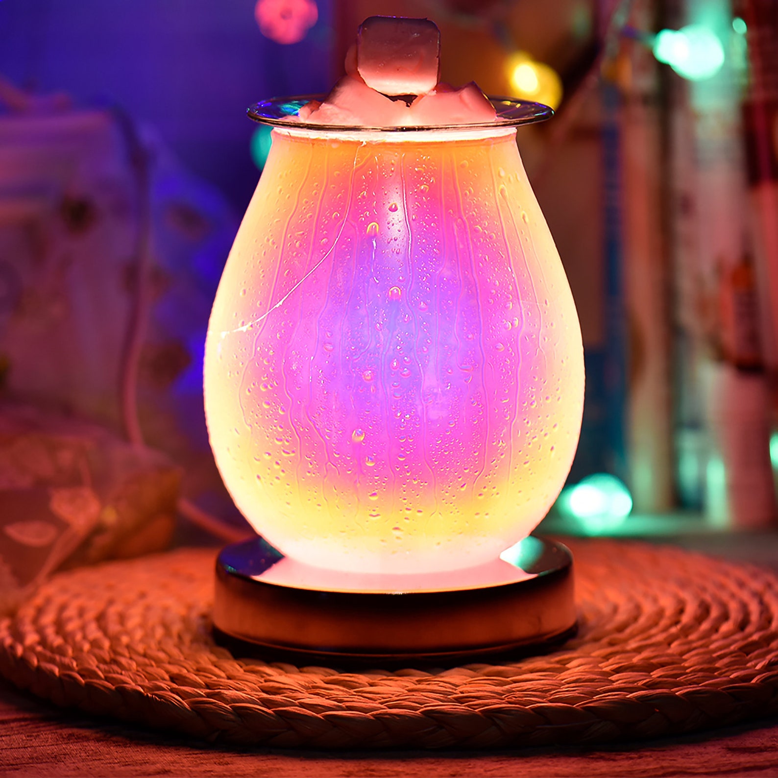 Touch Electric Wax Melt Burner LED PlugIn Wax Oil Burner Etsy