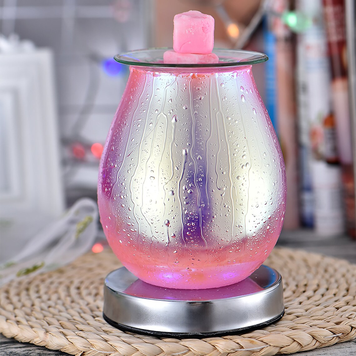 Touch Electric Wax Melt Burner LED PlugIn Wax Oil Burner Etsy