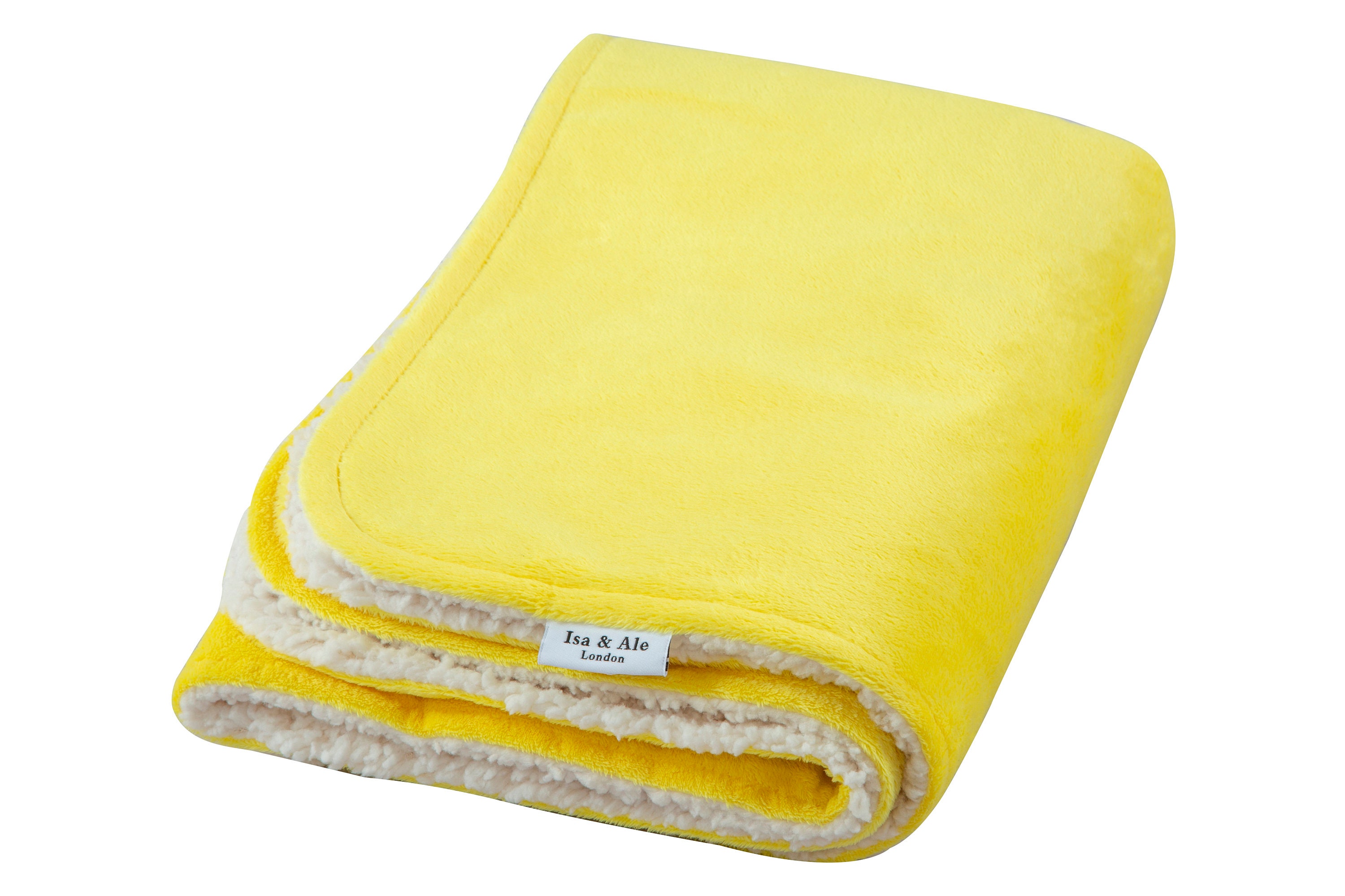 yellow dog blanket