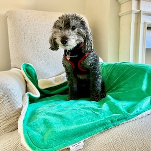 Isa & Ale, Pet Dog Bed Blanket, Puppy blanket, blanket for dogs, washable and waterproof Dog blanket 70x100cm