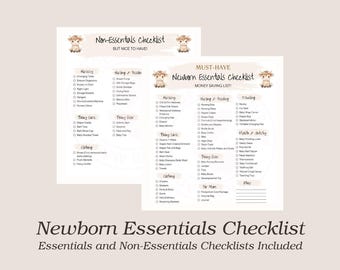 Checklista för nyfödda | Checklista för nödvändigheter för bebisen | Måsten för nyfödda | Checklista för bebisar | Checklista för nyfödda