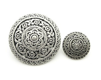 Mandala button (5pcs) - 16/30mm