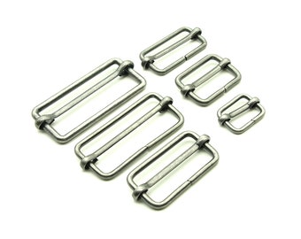 Adjustable sliders - 13/20/25/30/38/40mm; Pewter