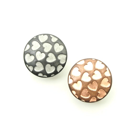 17mm alloy jeans button and brass