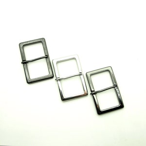 Boucle - 45 mm ; Étain/Étain brillant/Argent brillant