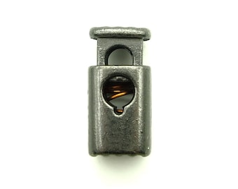 Pewter cord lock (5pcs)