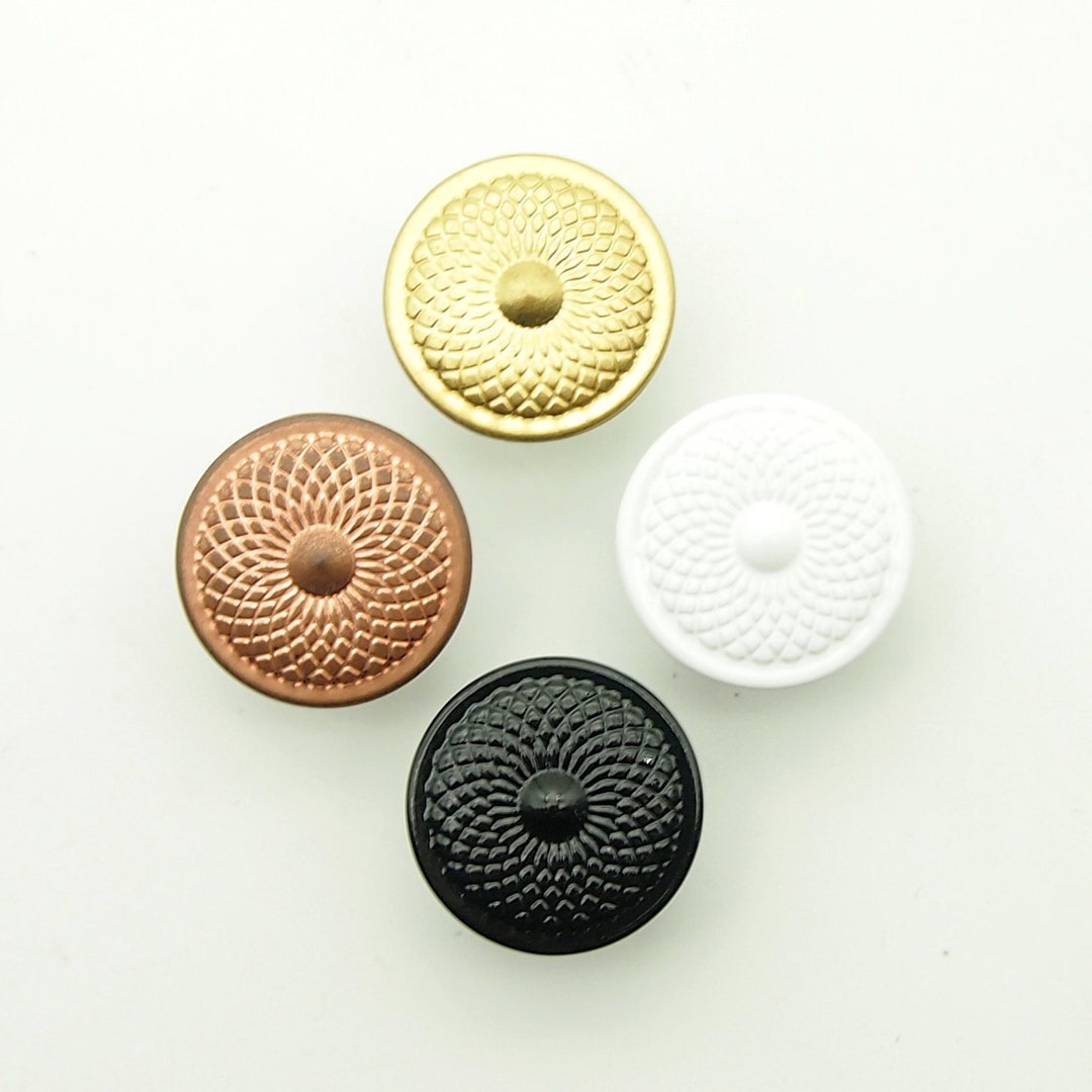 5/10 Pezzi Bottoni Per Jeans 17 Mm Bottoni Di Ricambio Per Cucire - Foto 4