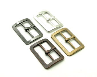 Metal buckle - 30mm; Silver/Tin brass/Pewter/Antique copper