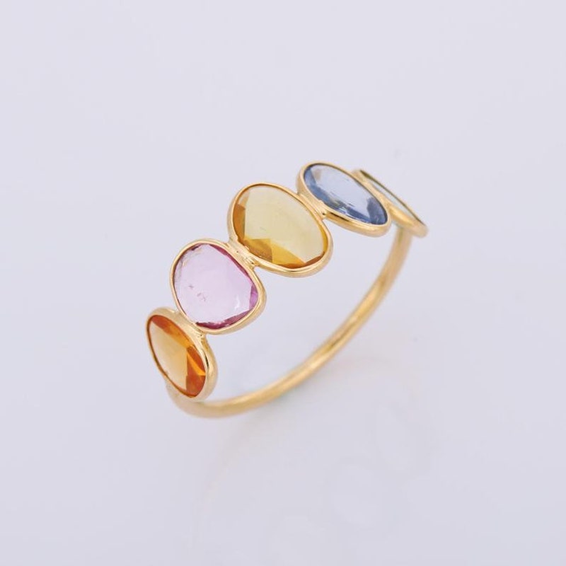 18K Hailey Dainty Ring main image 0