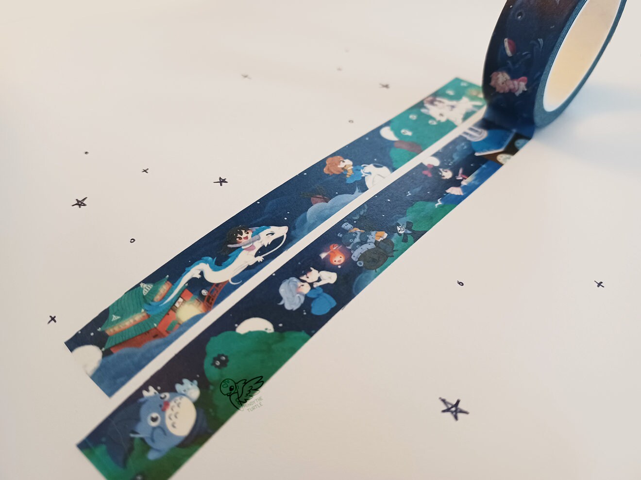 Japanese Anime Washi Tape 1.5 cm x 10 m Scrapbooking Tape Etsy