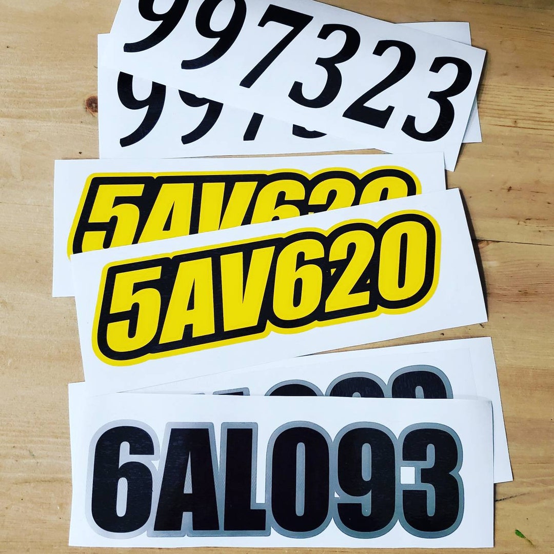 Custom Vinyl Snowmobile Numbers Sled Numbers Snowmobile Etsy Italia