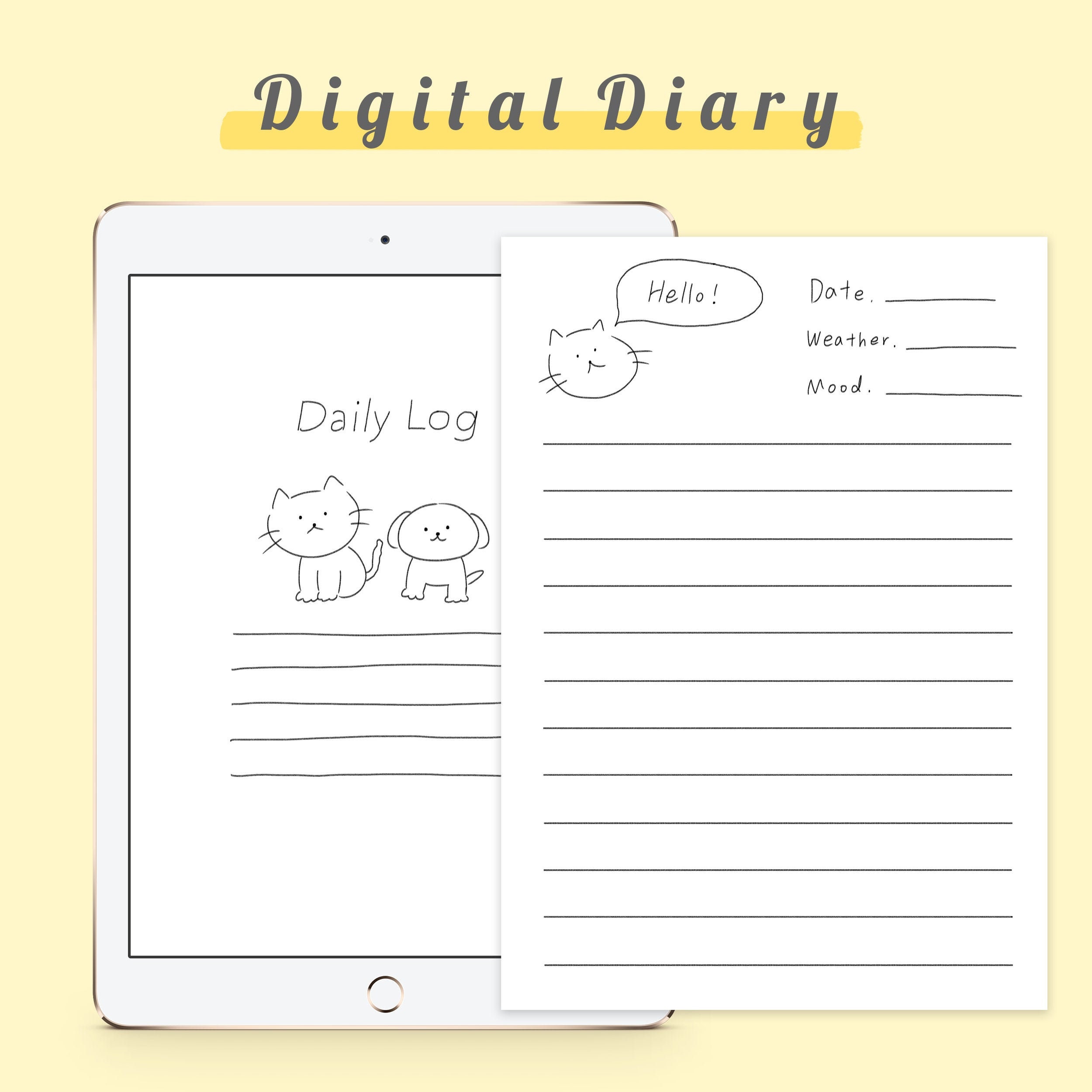 Free Digital Journal Template Pdf