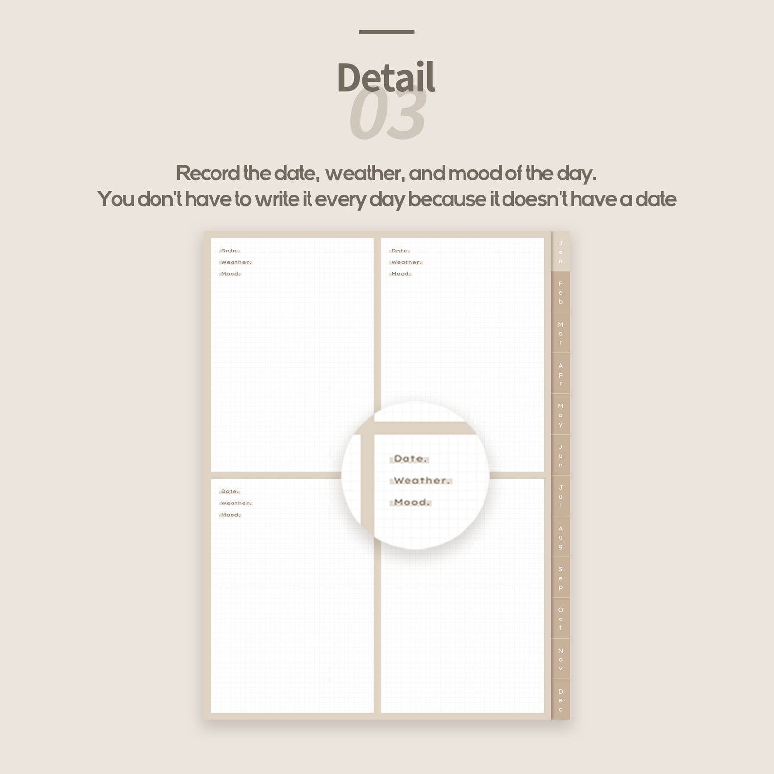 Digital diary template goodnotes for ipad Etsy