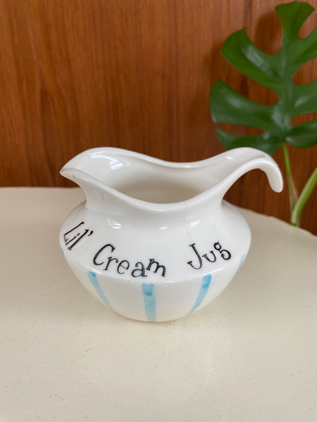 Lefton ESD Coffee Condiment Cream Jar Tea Party Accessory Etsy