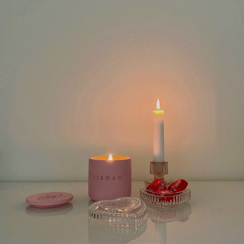 Scented Candle / 'FULL BLOOM' / Natural Wax Candle UK / Handmade / Luxury Candle image 2