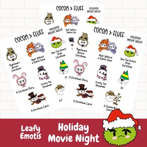 Vakantie film groene planner iconen, hand getrokken vakantie iconen, groene planner iconen, vakantie film nacht tracking planner iconen