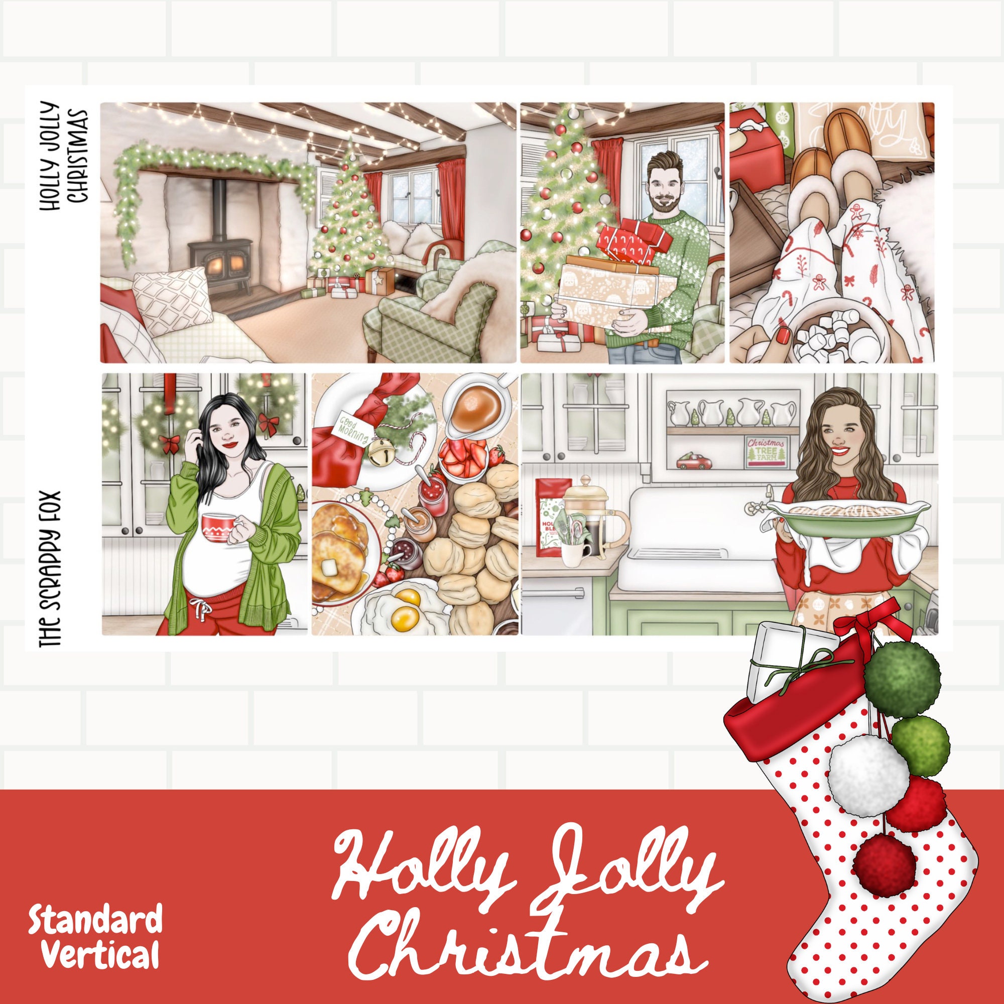 The Best Christmas Planner Stickers