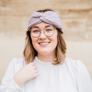 Rosa Earwarmer and Scrunchie Crochet Pattern