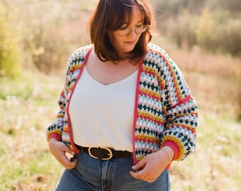 Gertie Cardigan Crochet Pattern