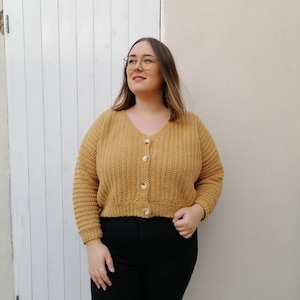 Velma Cardigan Crochet Pattern
