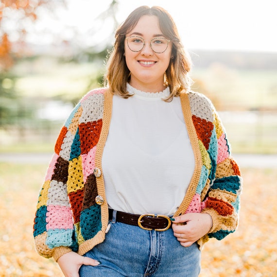 Learn to Crochet the Meadow Tank with Cardigang