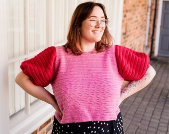 Peggy Tee Crochet Pattern