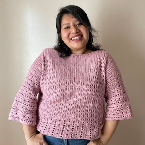 Ffion Top Crochet Pattern image 7