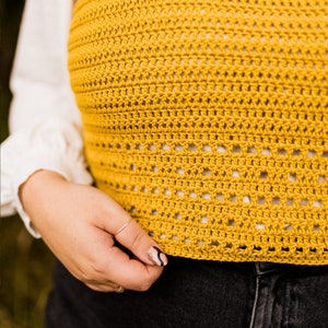 Ffion Vest Crochet Pattern image 5