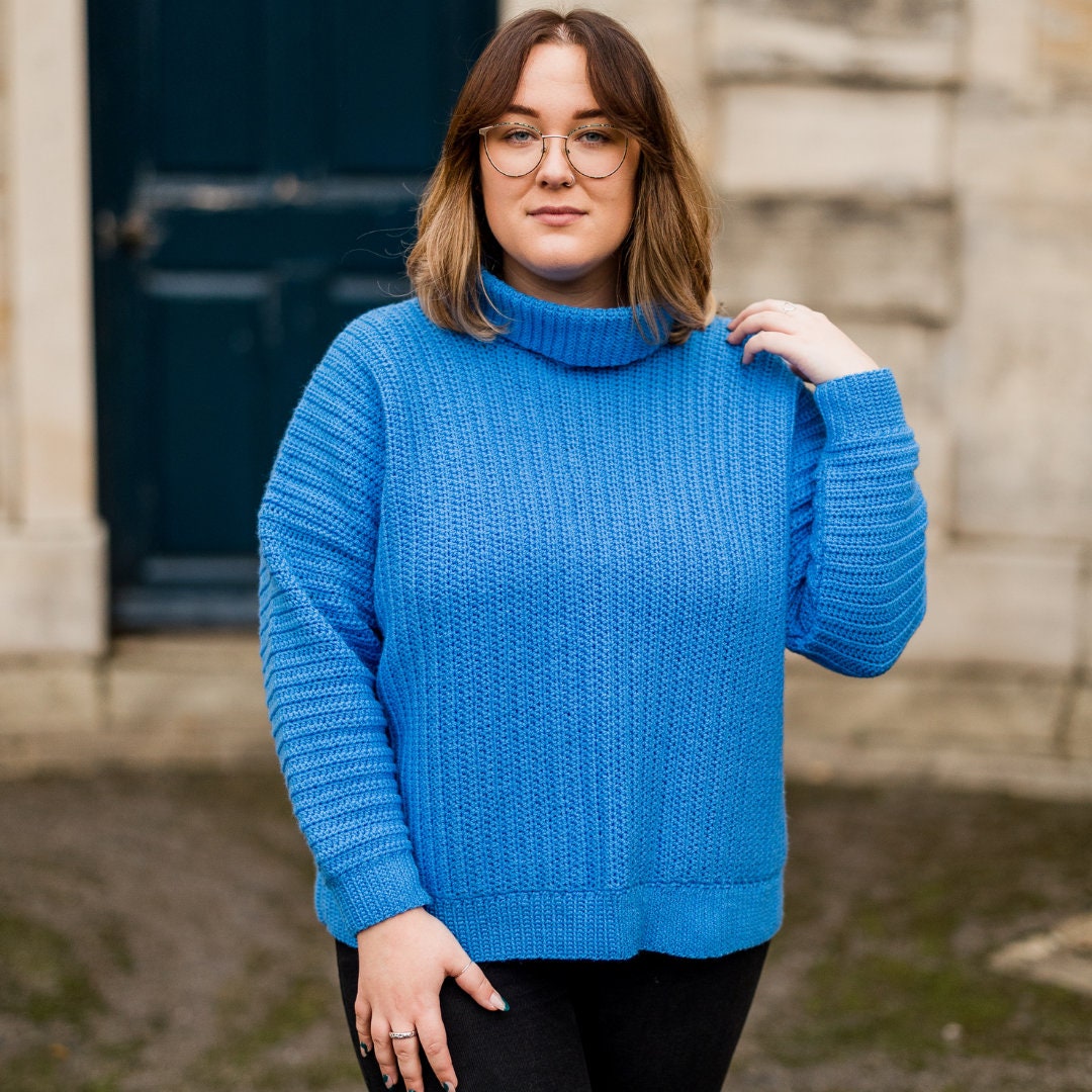 Alba Turtleneck Crochet Pattern