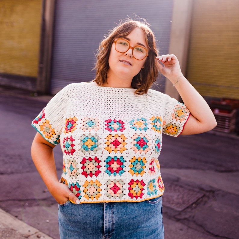 Hattie Tee Crochet Pattern image 1