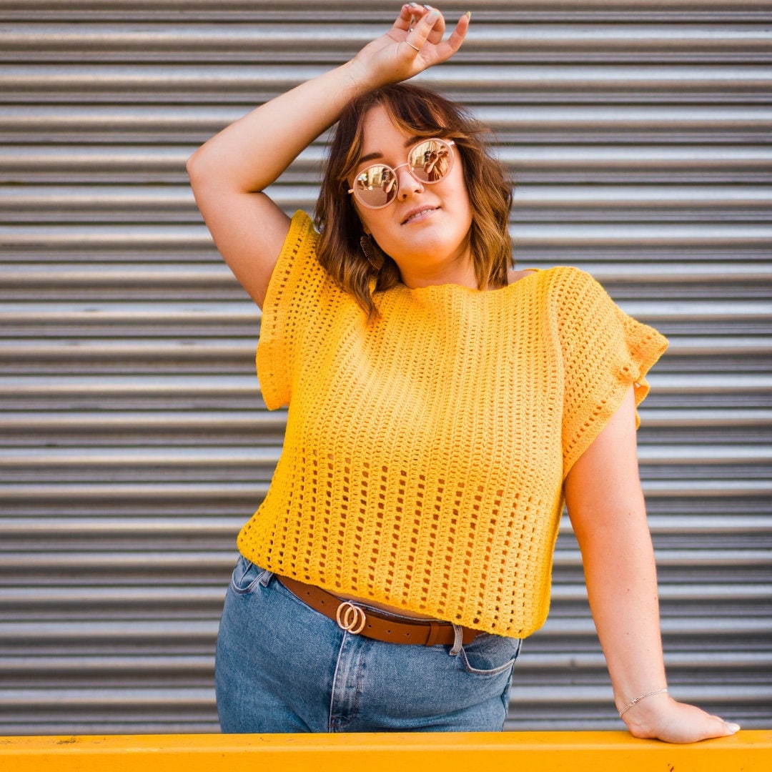Rita Tee Crochet Pattern