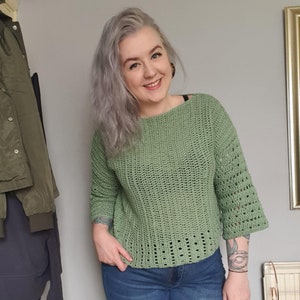 Ffion Top Crochet Pattern image 8