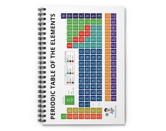 Periodic Table Spiral Notebook