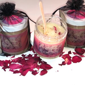 Handmade Exfoliating Scrub /Sugar Scrub / All Natural Exfoliating Body Scrub / Soothing Scrub / Sugar Body Scrub / Vegan Sugar Scrub
