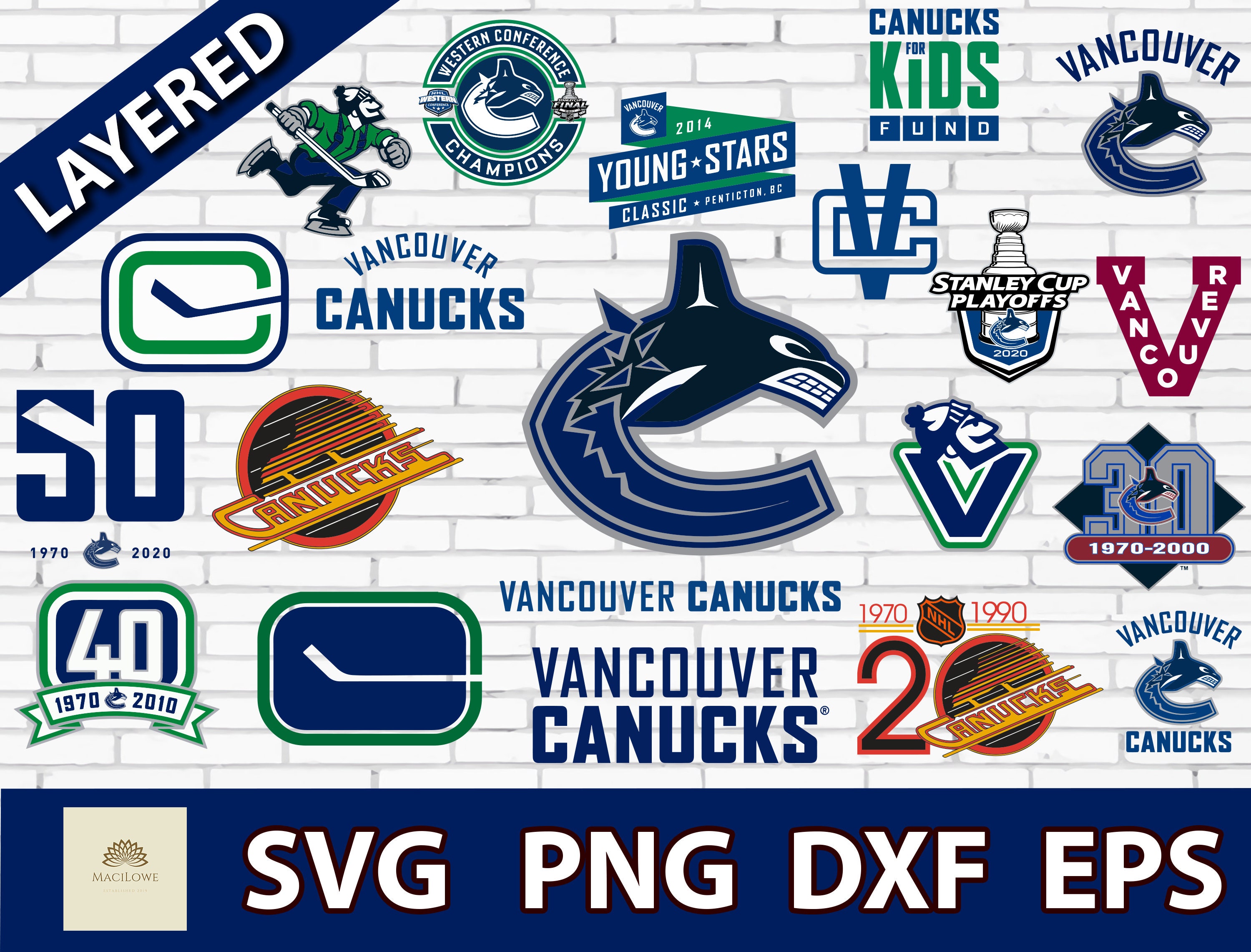 Vancouver Canucks Logo NHL Hockey SVG/ cut file for cricut Etsy