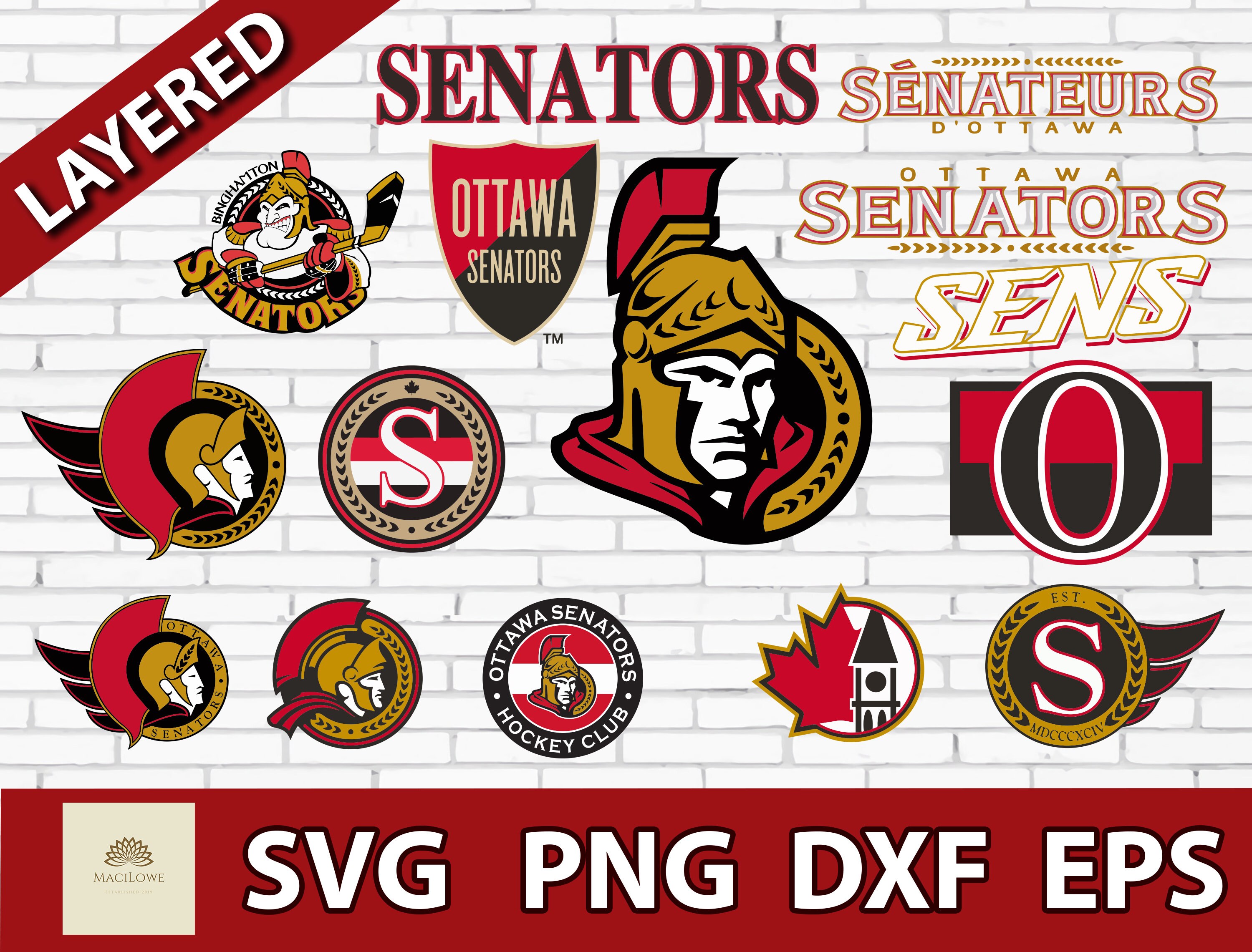Ottawa Senators Logo NHL Hockey SVG/ cut file for cricut | Etsy