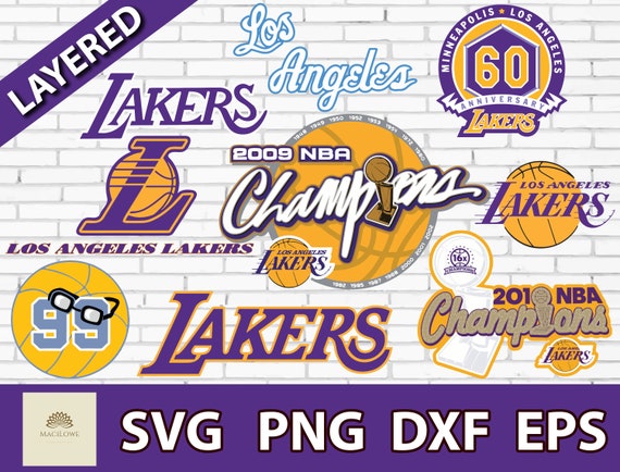 Los Angeles Lakers Nba Sport Team Logo Basketball Svg Cut Etsy