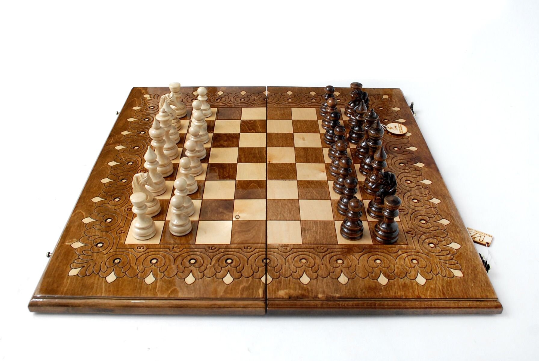 Chess Set Backgammon Board Chess Board Backgammon Set Etsy