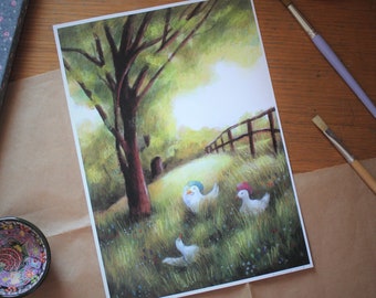 Geese Print