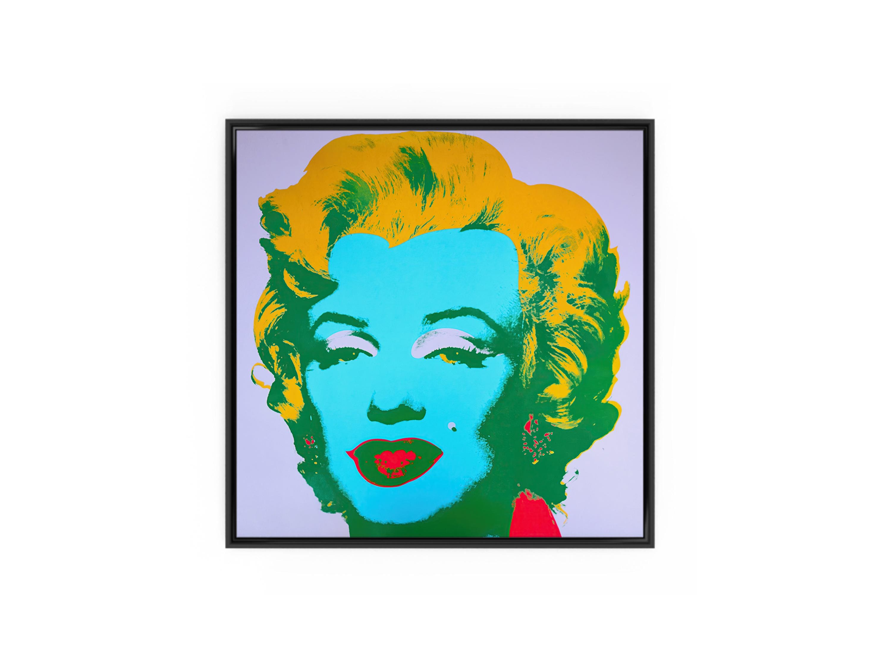 Marilyn Monroe by Andy Warhol Pop Art : Maximalist Wall Art