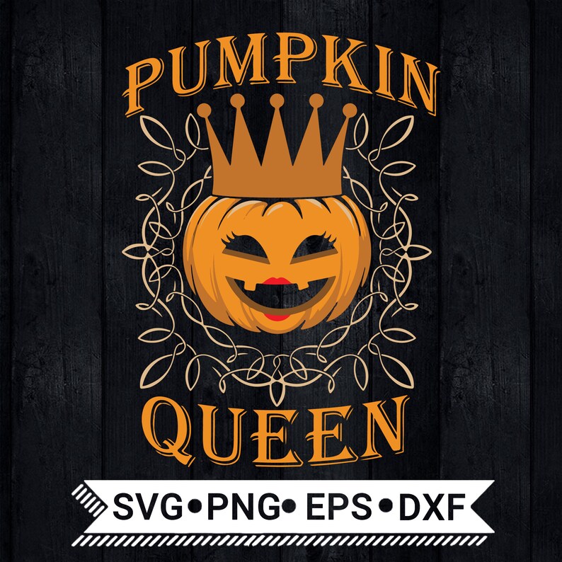 Download Pumpkin Queen SVG / Pumpkin Queen Halloween SVG/ Cute ...