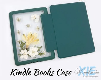 March - Daffodil Birth Pressed Flower Kindle Paperwhite 6.8 inch 10th Gen 6-Inch Protective Case | Clear Anti-drop Case | Paperwhite 6th Gen