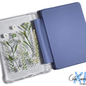 Real Polygonum Grass Flower Case for Kindle Colorsoft, Paperwhite 12th ...