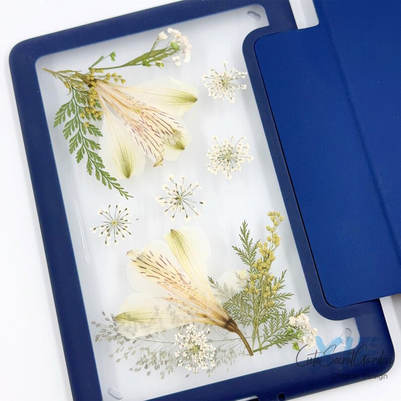 December - Narcissus Birth Pressed Flower Case for Kindle Colorsoft ...