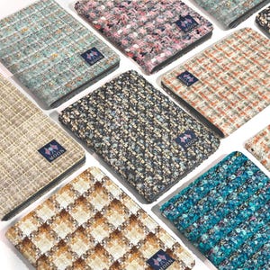Fabric magnetic kindle case made from Abraham Moon tweed for paperwhite 12th 11th gen,Kobo Libra Colour,Libra 2,Tolino shine color,Vision 6