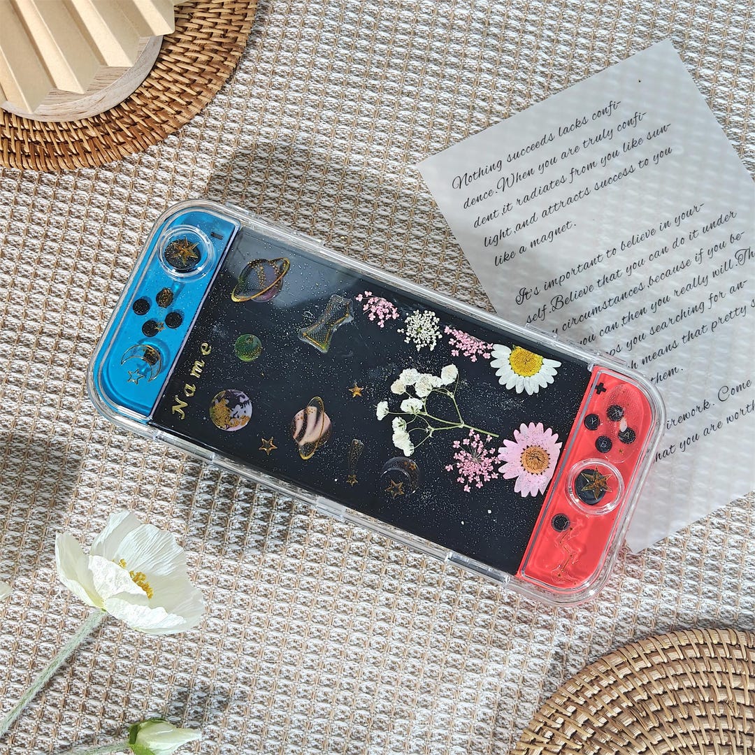 Starry Sky Flower Switch Cover for Nintendo Switch 2, Oled, Lite ...